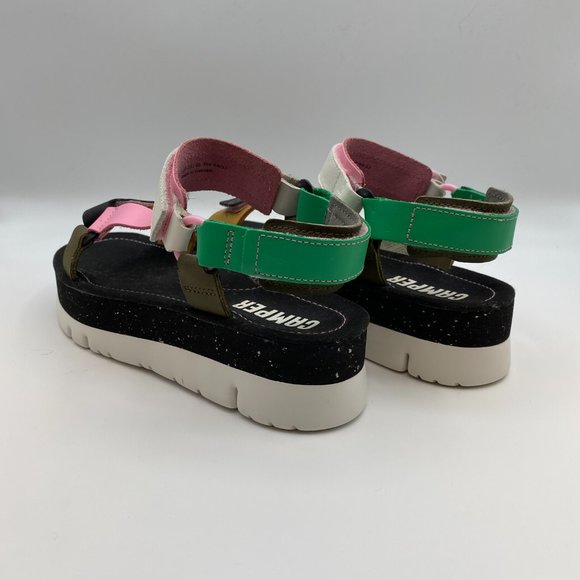 NWT Camper Oruga Up Colorful Platform Sandals - Strappy Womens Shoes Size EU 39 - Picture 9 of 14